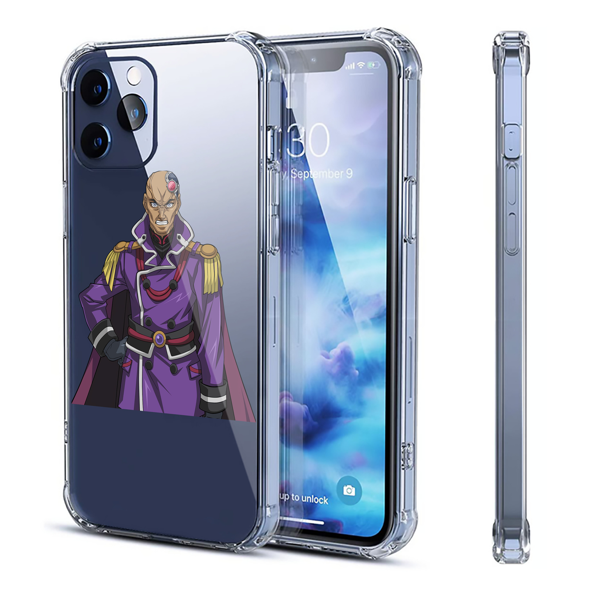 （画像用） 遊☆戯☆王 Yu-Gi-Oh! 【iPhone 12シリーズ対応】透明スマホケース（クリアソフトケース）